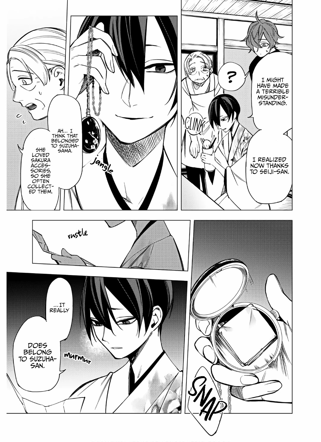 Jigoku Kurayami Hana mo Naki chapter 7 page 21