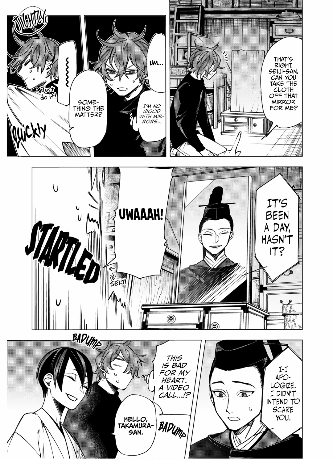 Jigoku Kurayami Hana mo Naki chapter 7 page 33