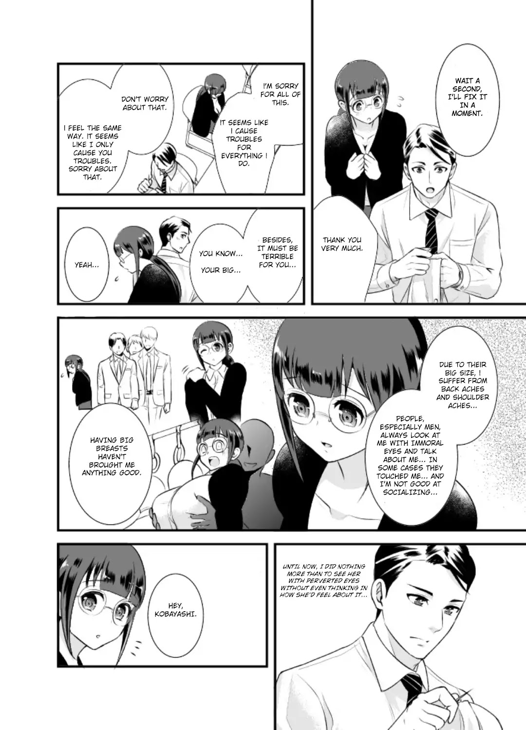 Jimi Joshi x Osekkai Danshi chapter 1 page 10