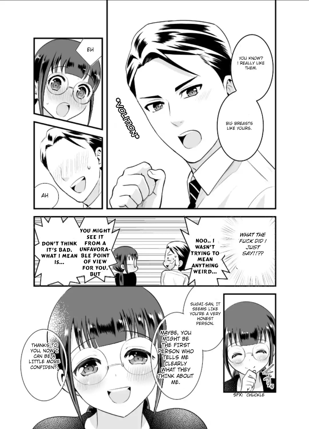 Jimi Joshi x Osekkai Danshi chapter 1 page 11