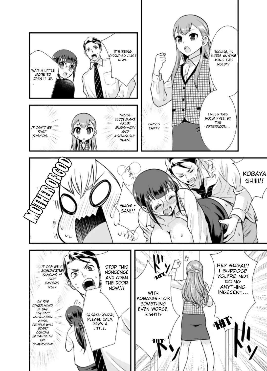 Jimi Joshi x Osekkai Danshi chapter 1 page 14