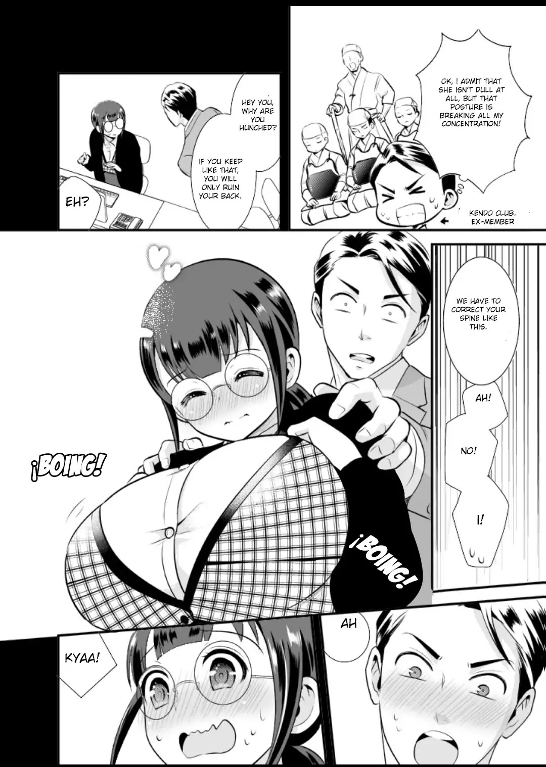 Jimi Joshi x Osekkai Danshi chapter 1 page 6