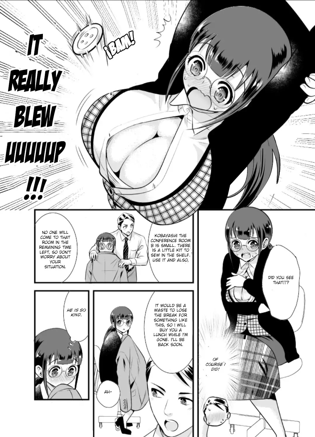 Jimi Joshi x Osekkai Danshi chapter 1 page 8