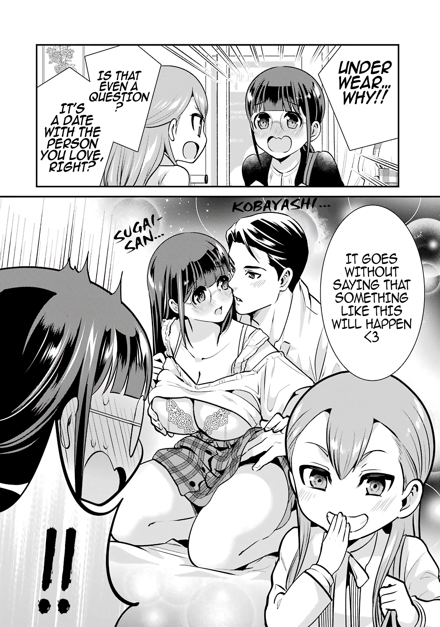 Jimi Joshi x Osekkai Danshi chapter 13.5 page 10