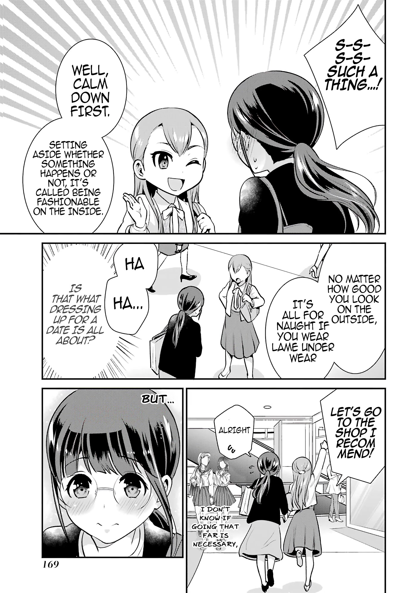 Jimi Joshi x Osekkai Danshi chapter 13.5 page 11