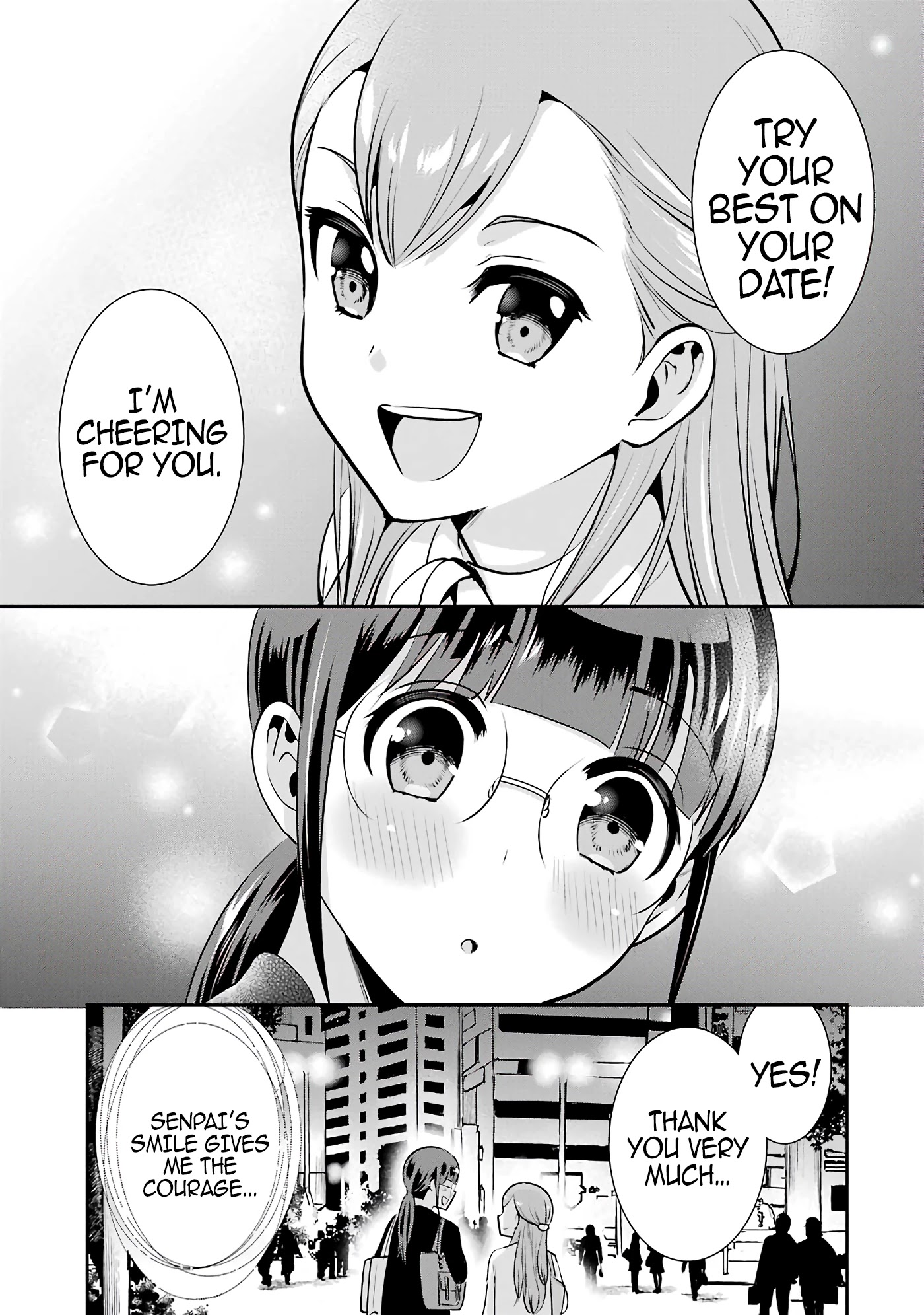 Jimi Joshi x Osekkai Danshi chapter 13.5 page 15