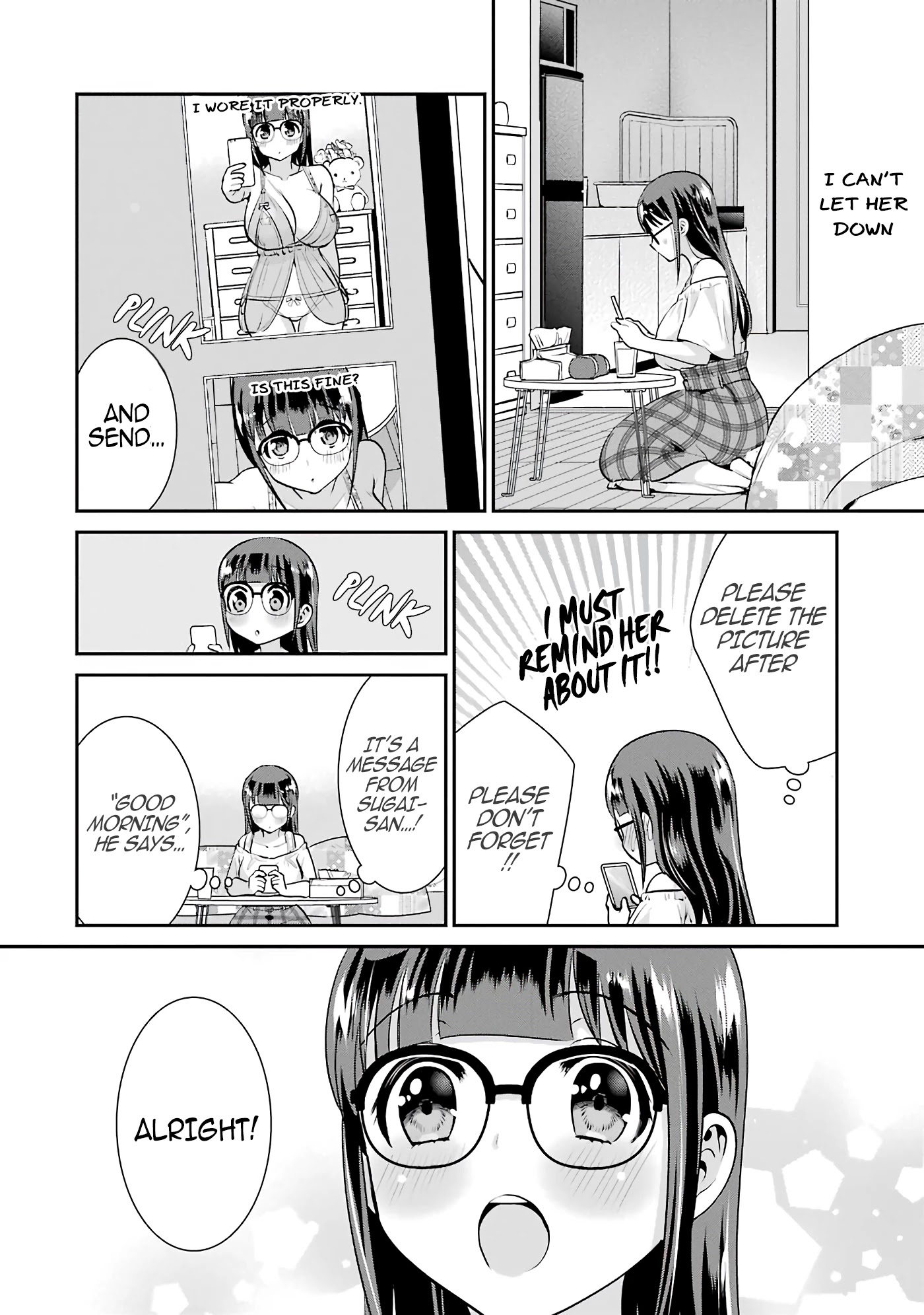 Jimi Joshi x Osekkai Danshi chapter 13.5 page 16