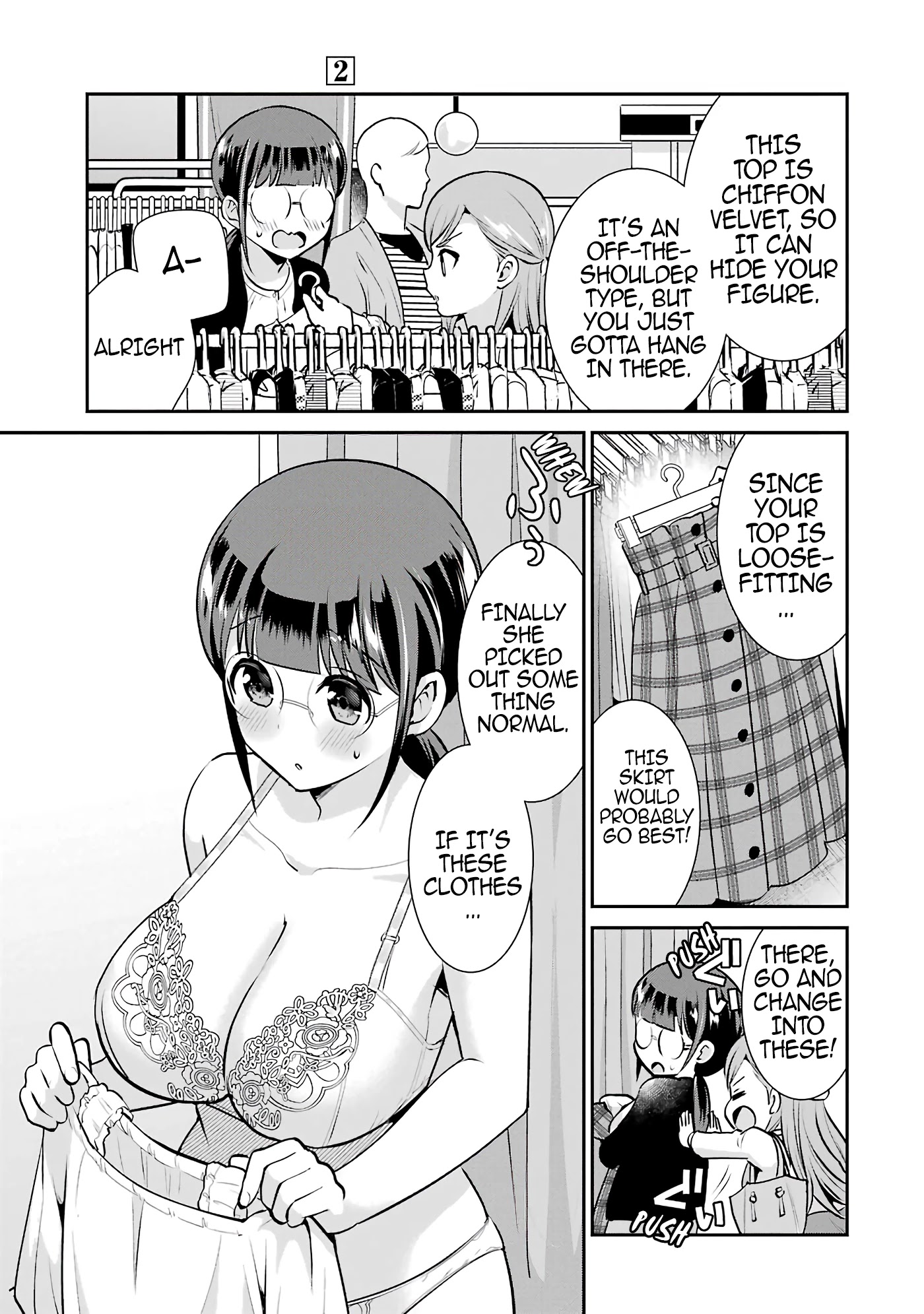 Jimi Joshi x Osekkai Danshi chapter 13.5 page 7