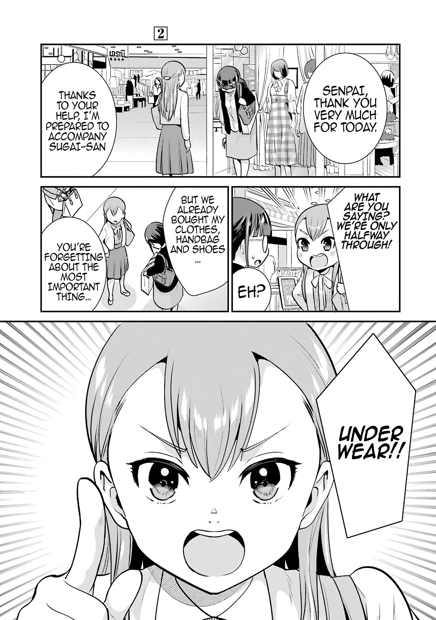 Jimi Joshi x Osekkai Danshi chapter 13.5 page 9