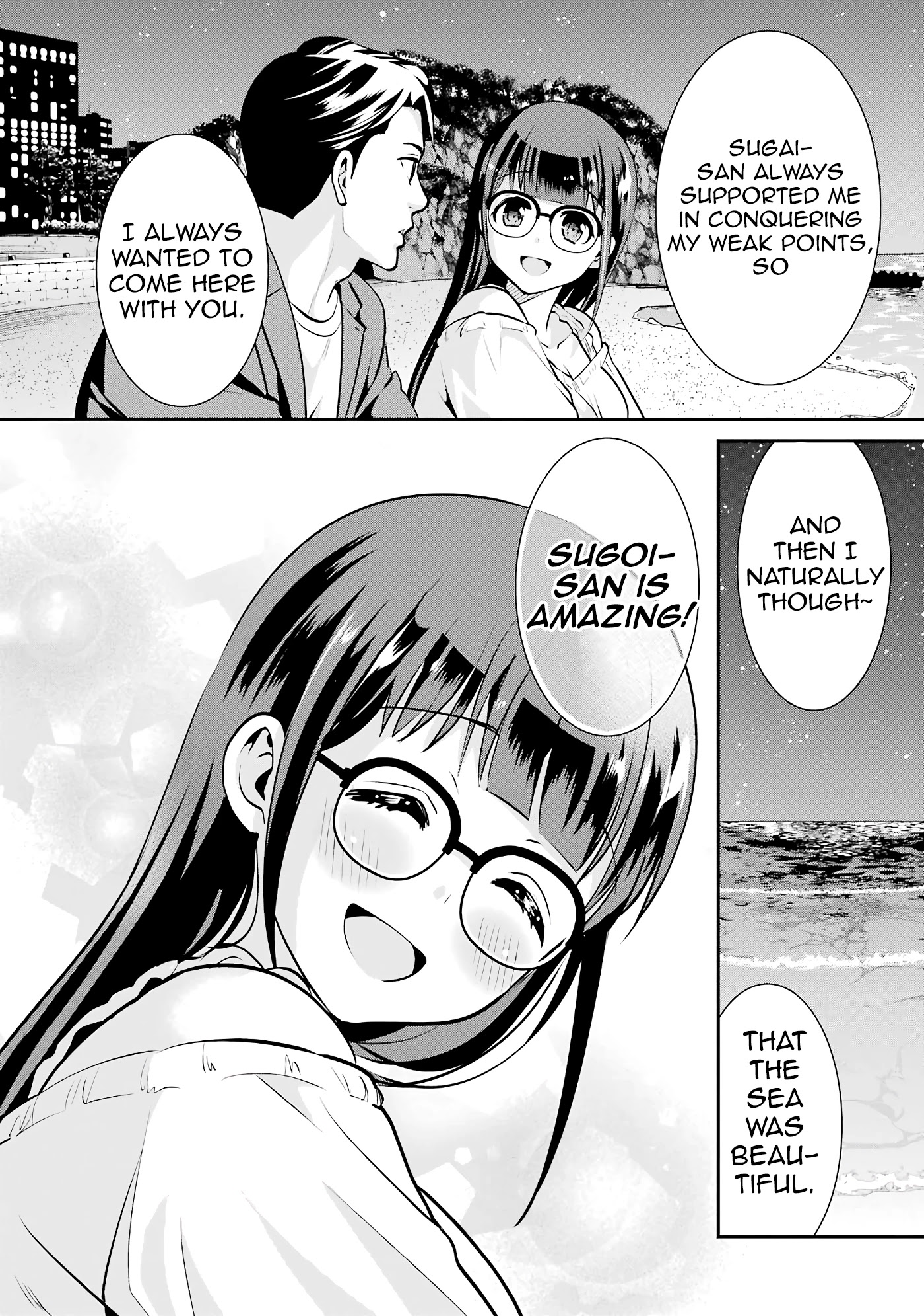 Jimi Joshi x Osekkai Danshi chapter 14 page 10