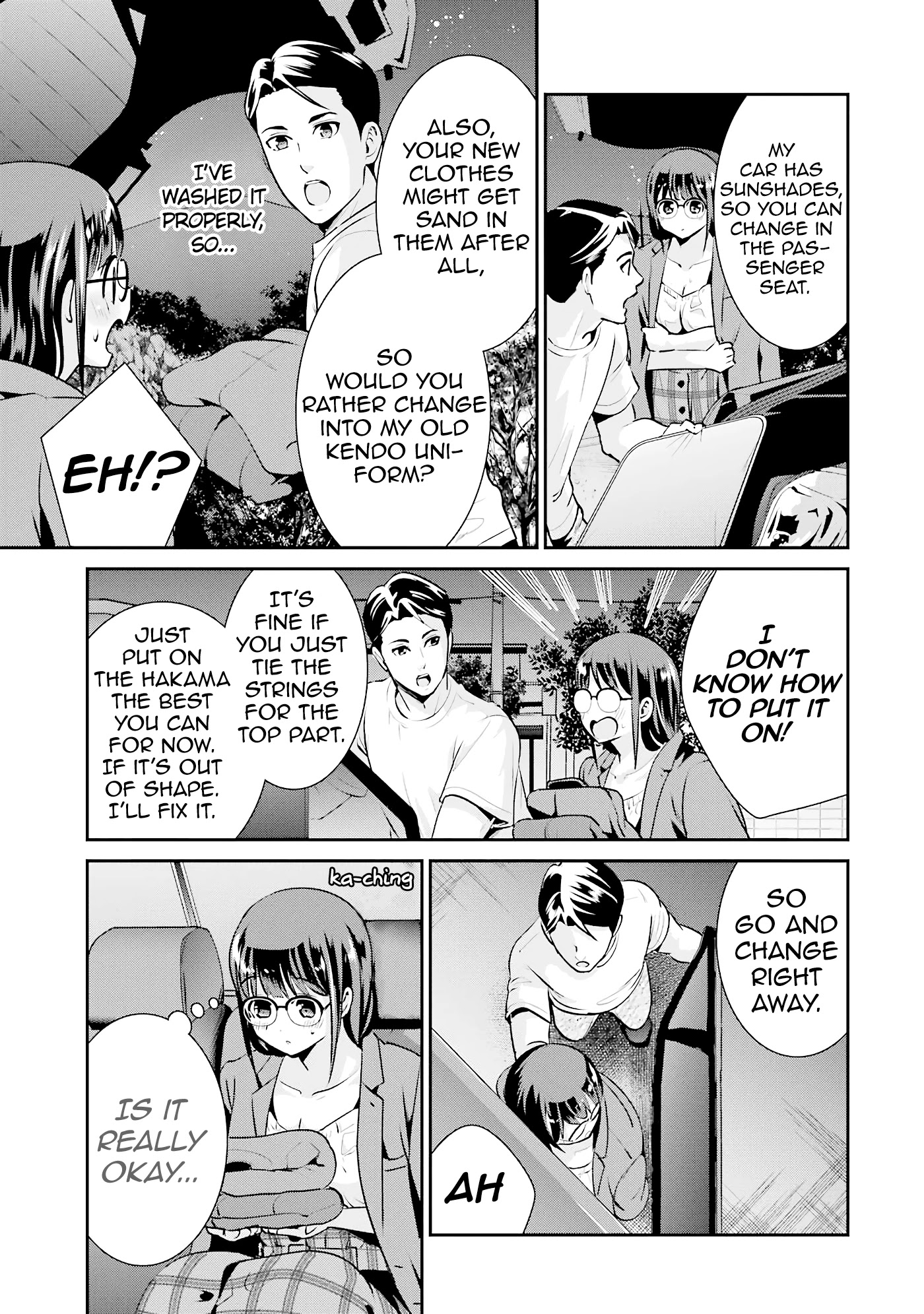 Jimi Joshi x Osekkai Danshi chapter 14 page 15