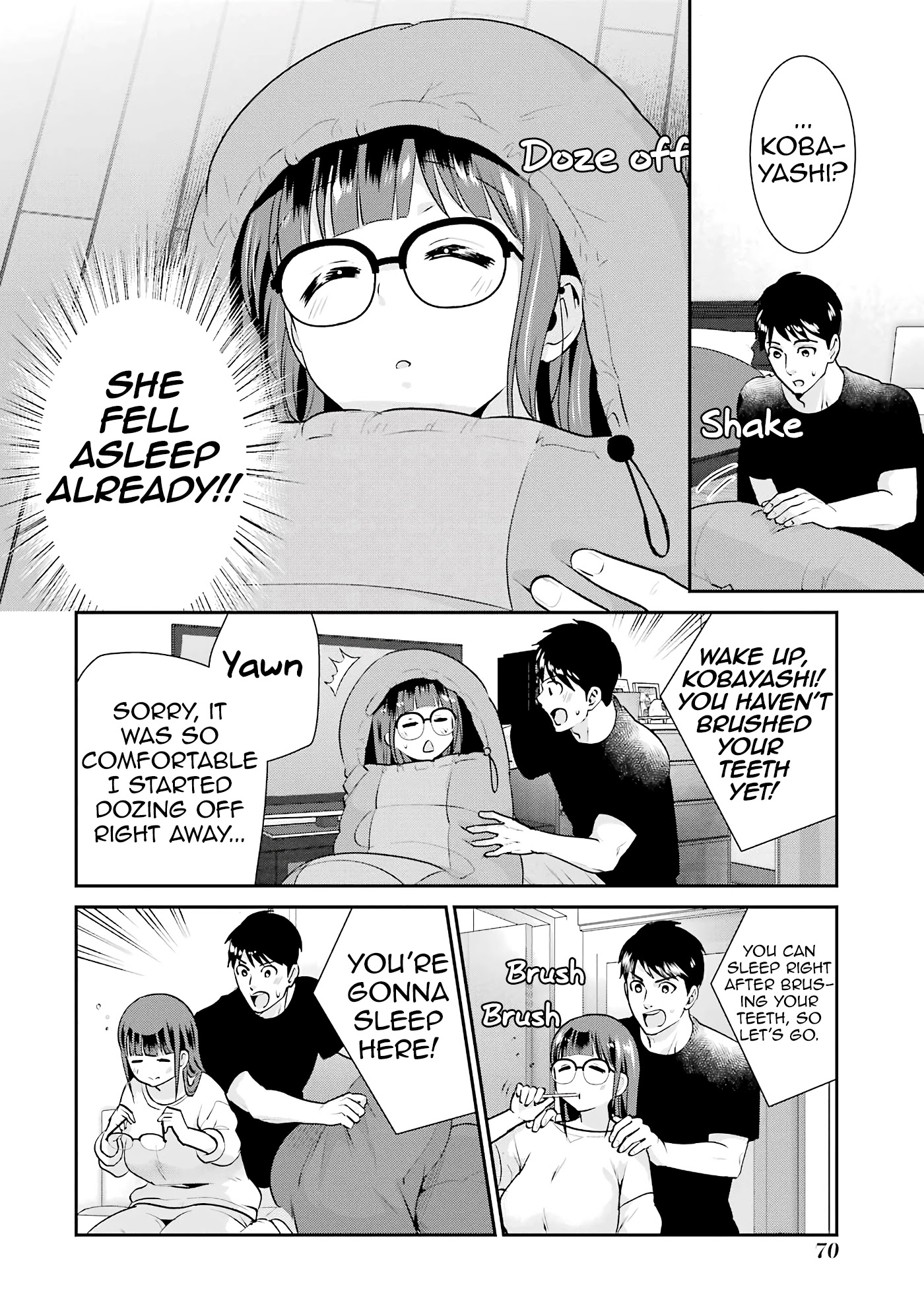 Jimi Joshi x Osekkai Danshi chapter 16 page 18