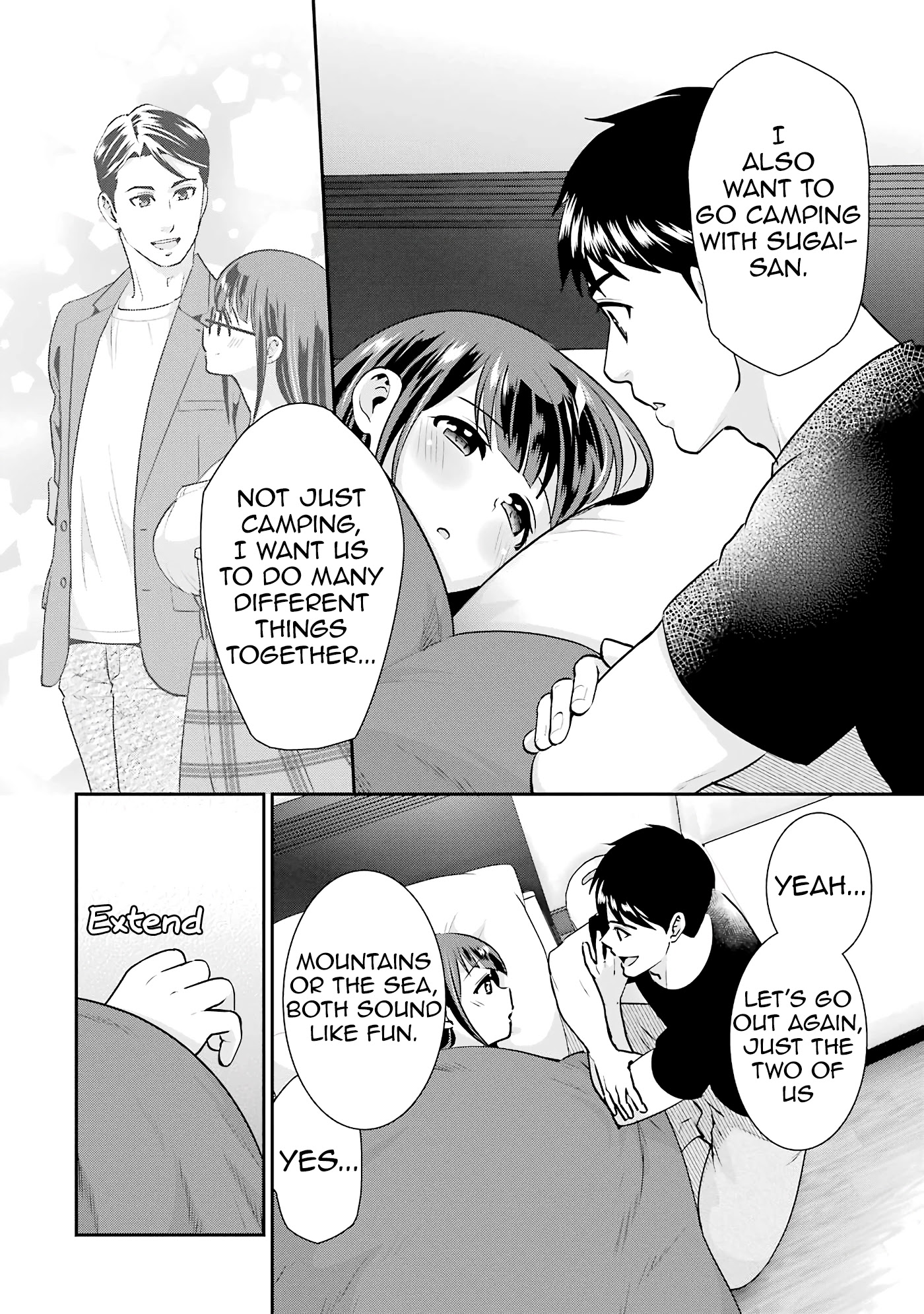 Jimi Joshi x Osekkai Danshi chapter 16 page 20