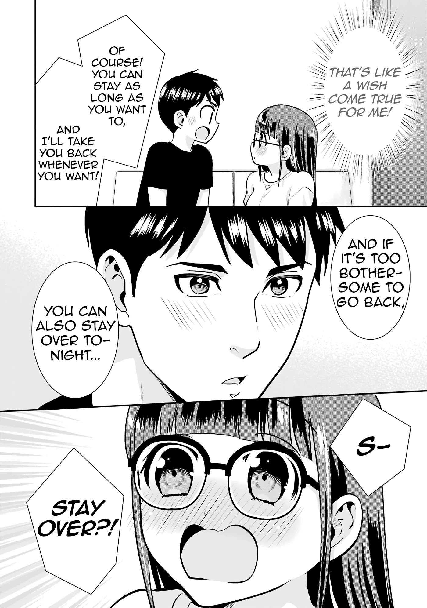 Jimi Joshi x Osekkai Danshi chapter 16 page 8