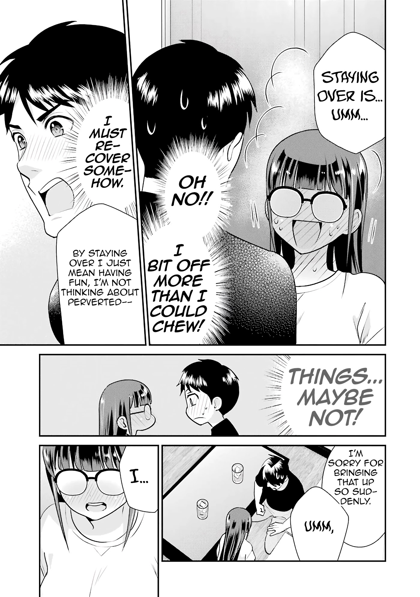 Jimi Joshi x Osekkai Danshi chapter 16 page 9