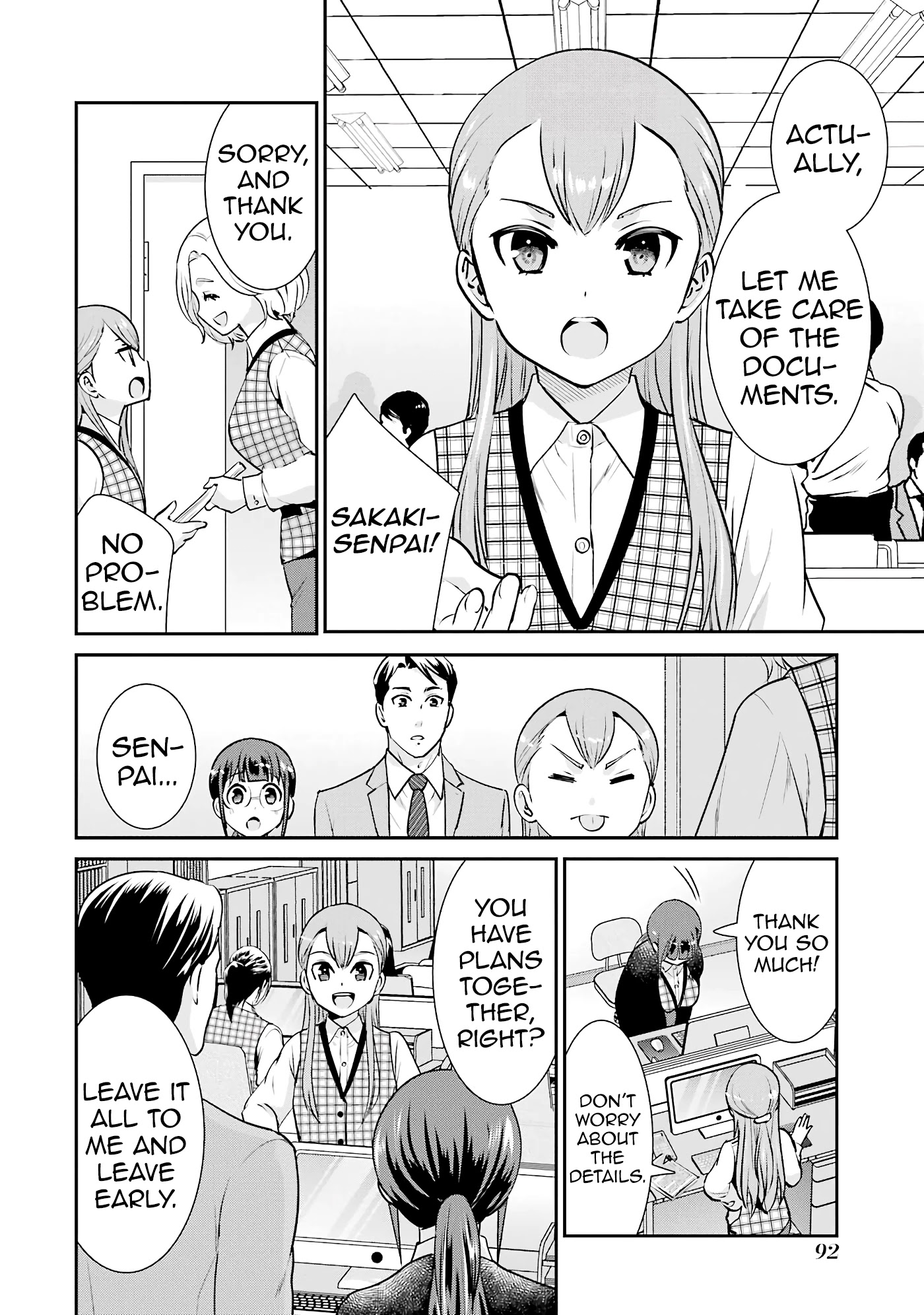 Jimi Joshi x Osekkai Danshi chapter 17 page 10