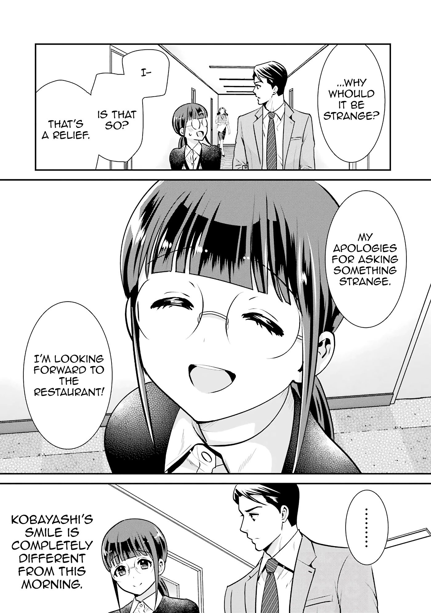 Jimi Joshi x Osekkai Danshi chapter 17 page 12