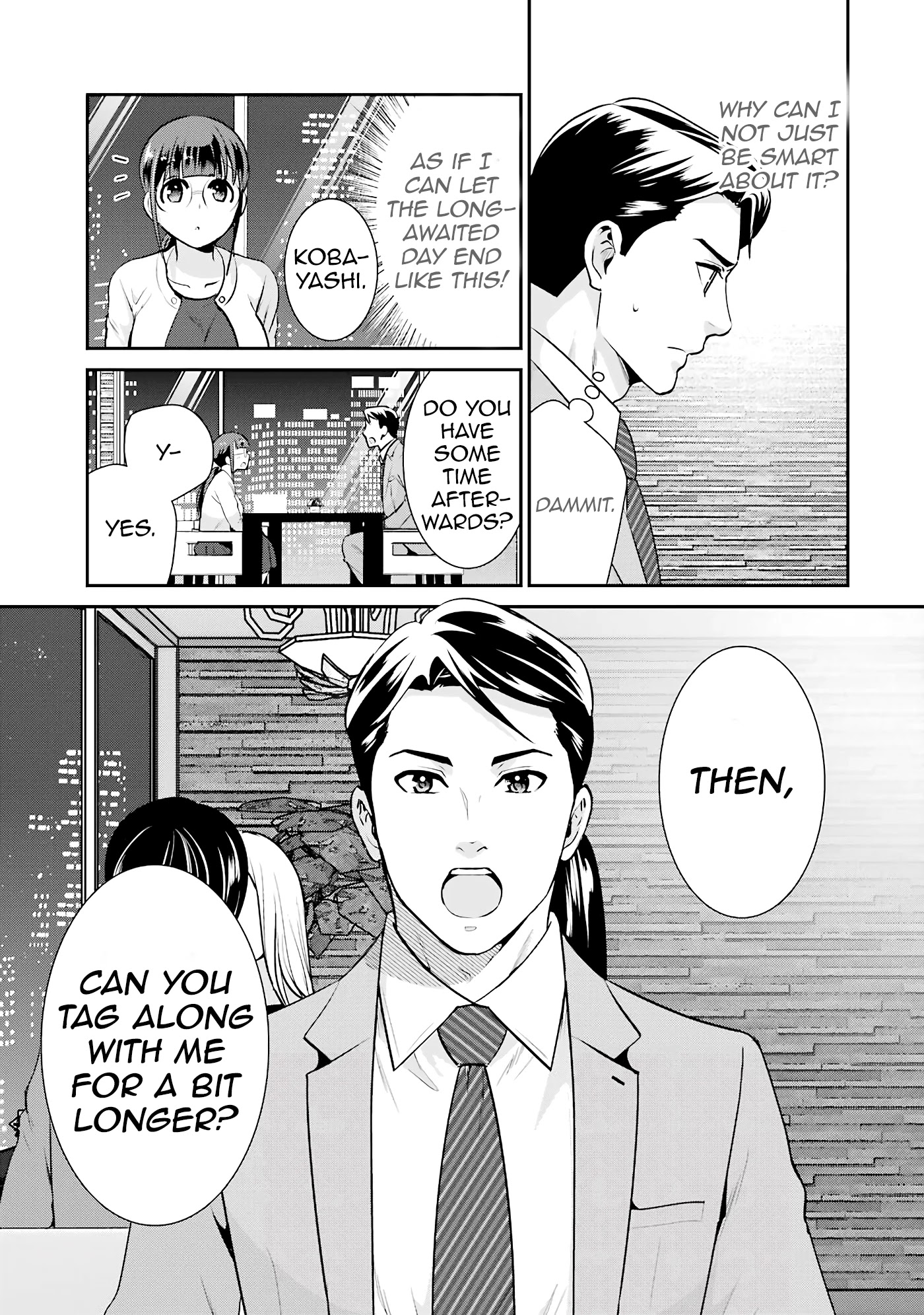 Jimi Joshi x Osekkai Danshi chapter 17 page 15