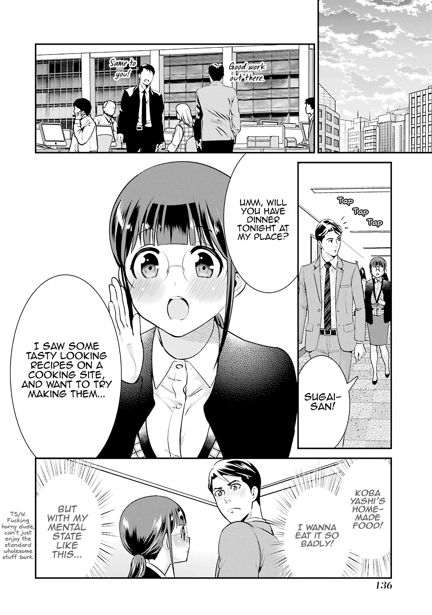 Jimi Joshi x Osekkai Danshi chapter 18 page 16