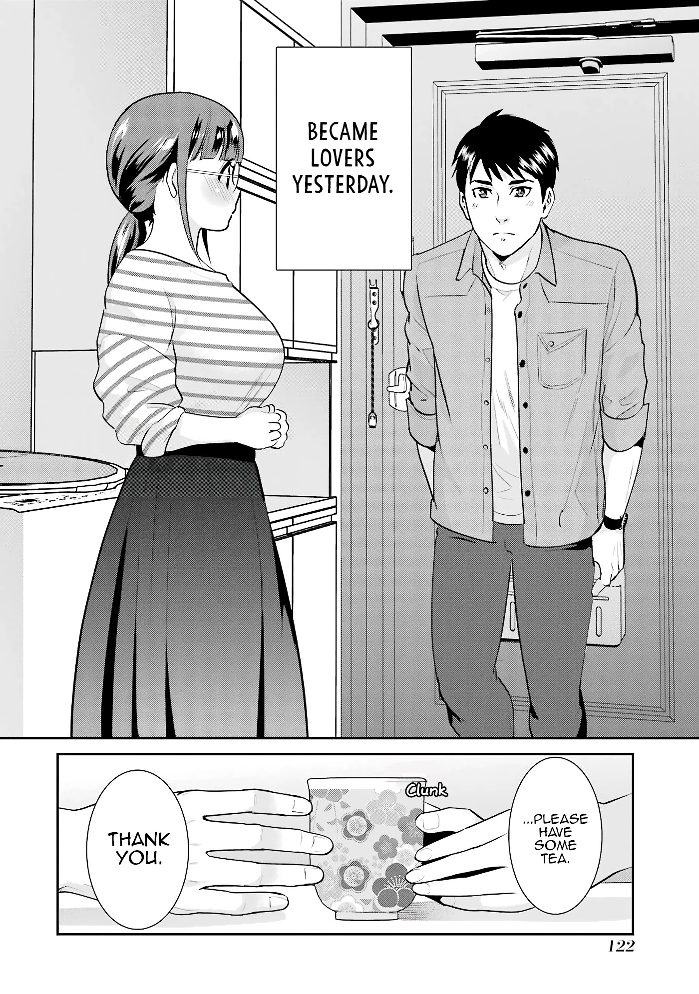 Jimi Joshi x Osekkai Danshi chapter 18 page 2