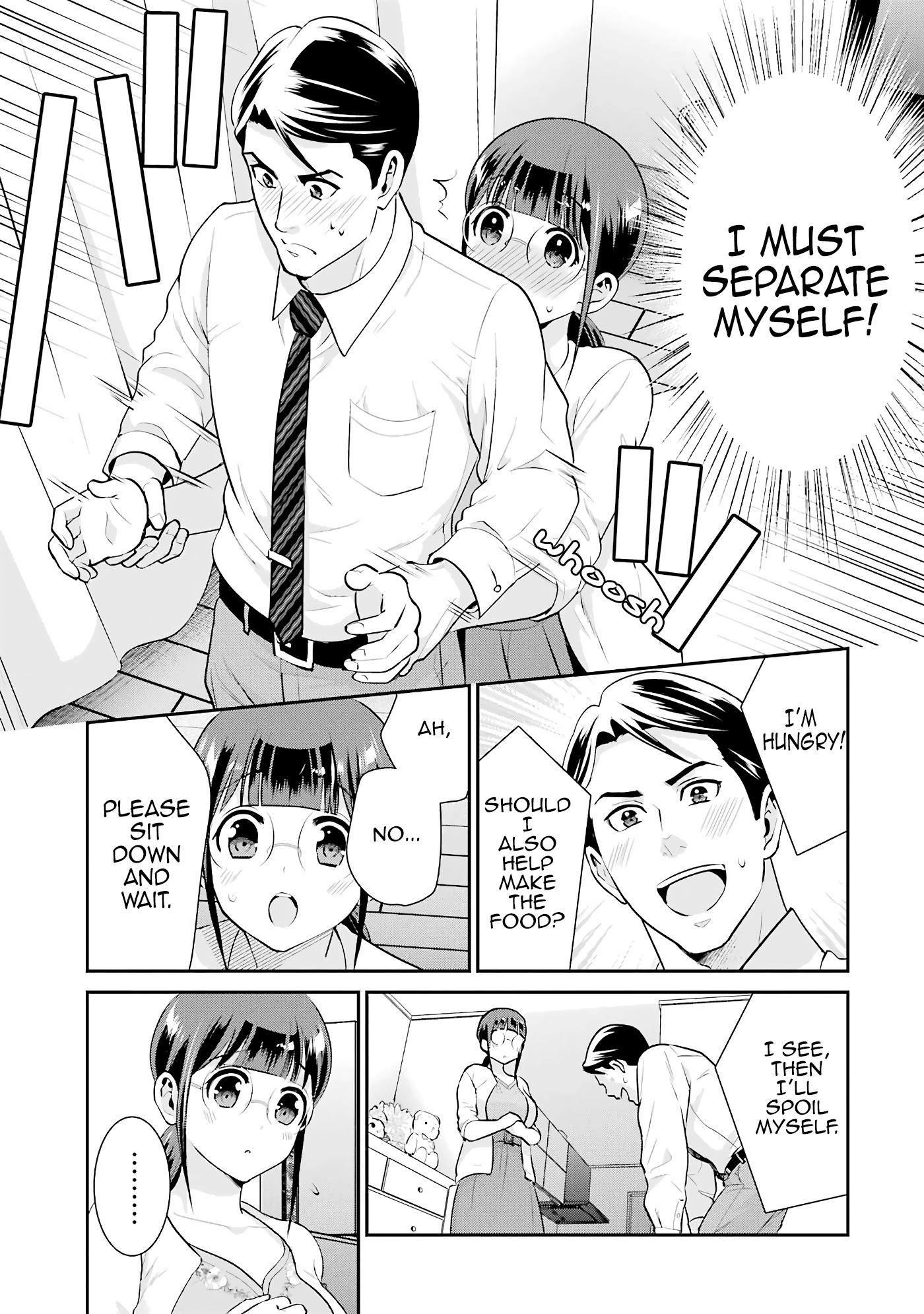 Jimi Joshi x Osekkai Danshi chapter 18 page 21