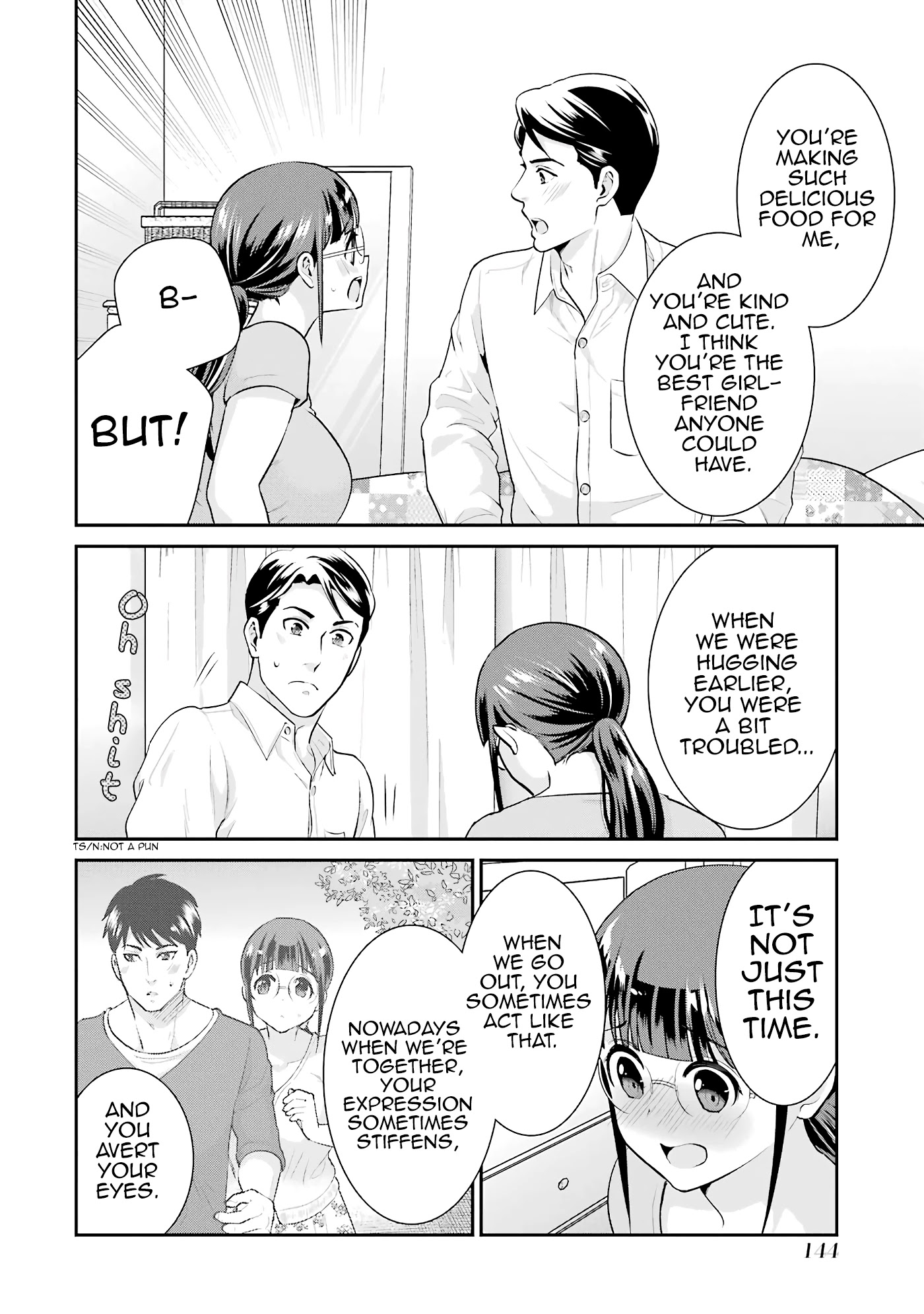 Jimi Joshi x Osekkai Danshi chapter 18 page 24