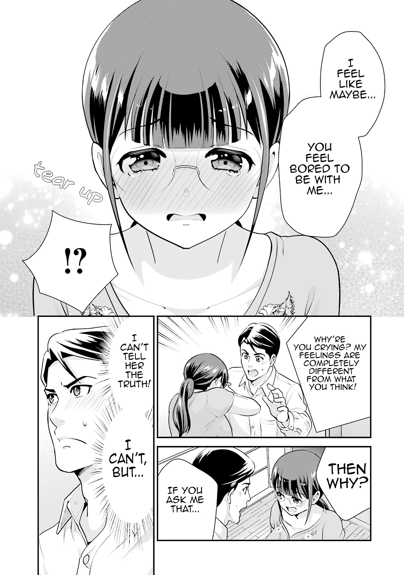 Jimi Joshi x Osekkai Danshi chapter 18 page 25