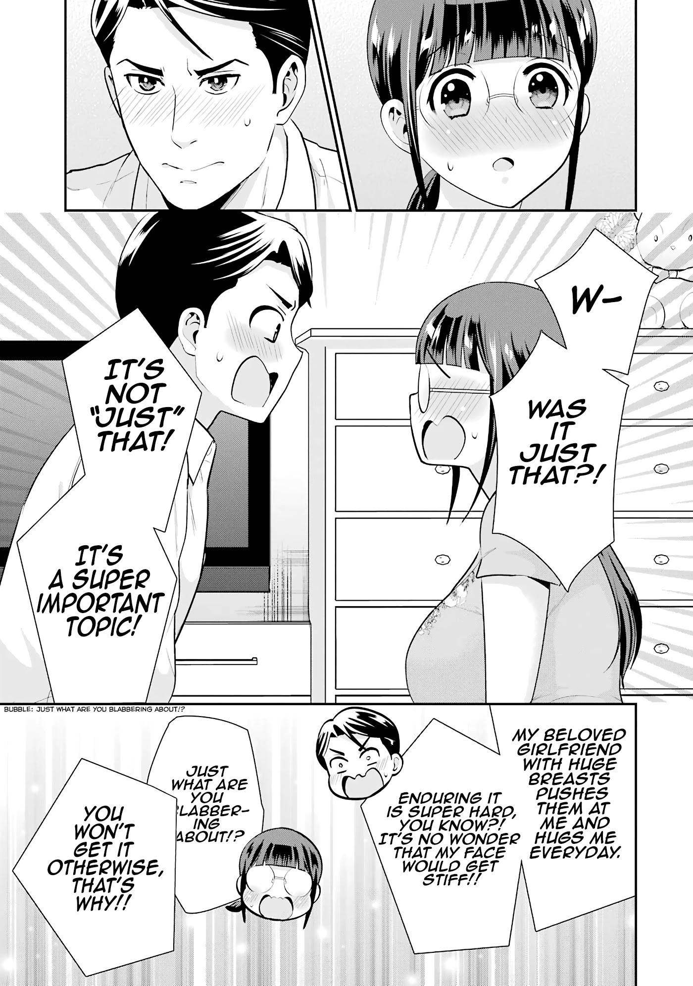 Jimi Joshi x Osekkai Danshi chapter 18 page 29