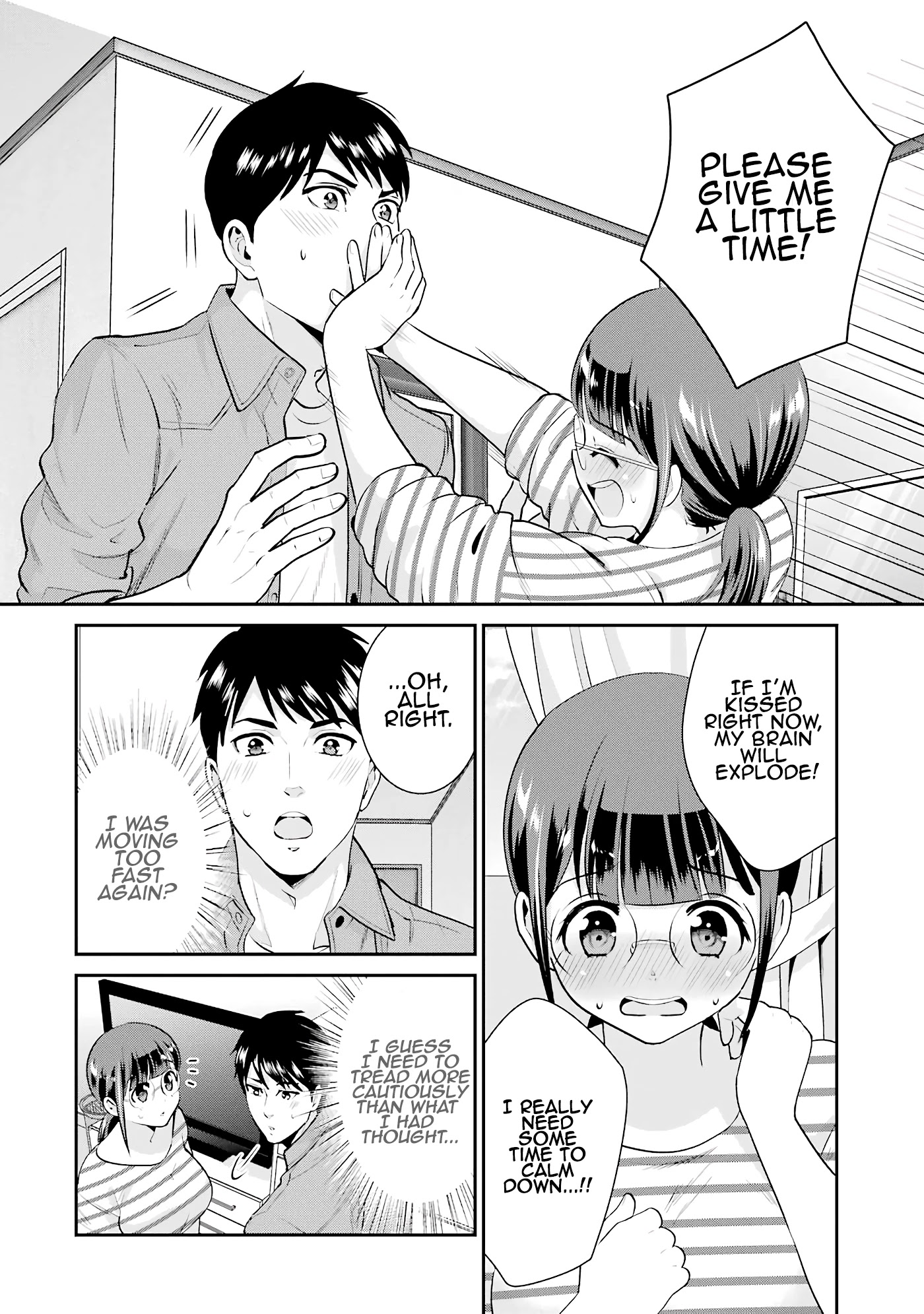 Jimi Joshi x Osekkai Danshi chapter 18 page 8