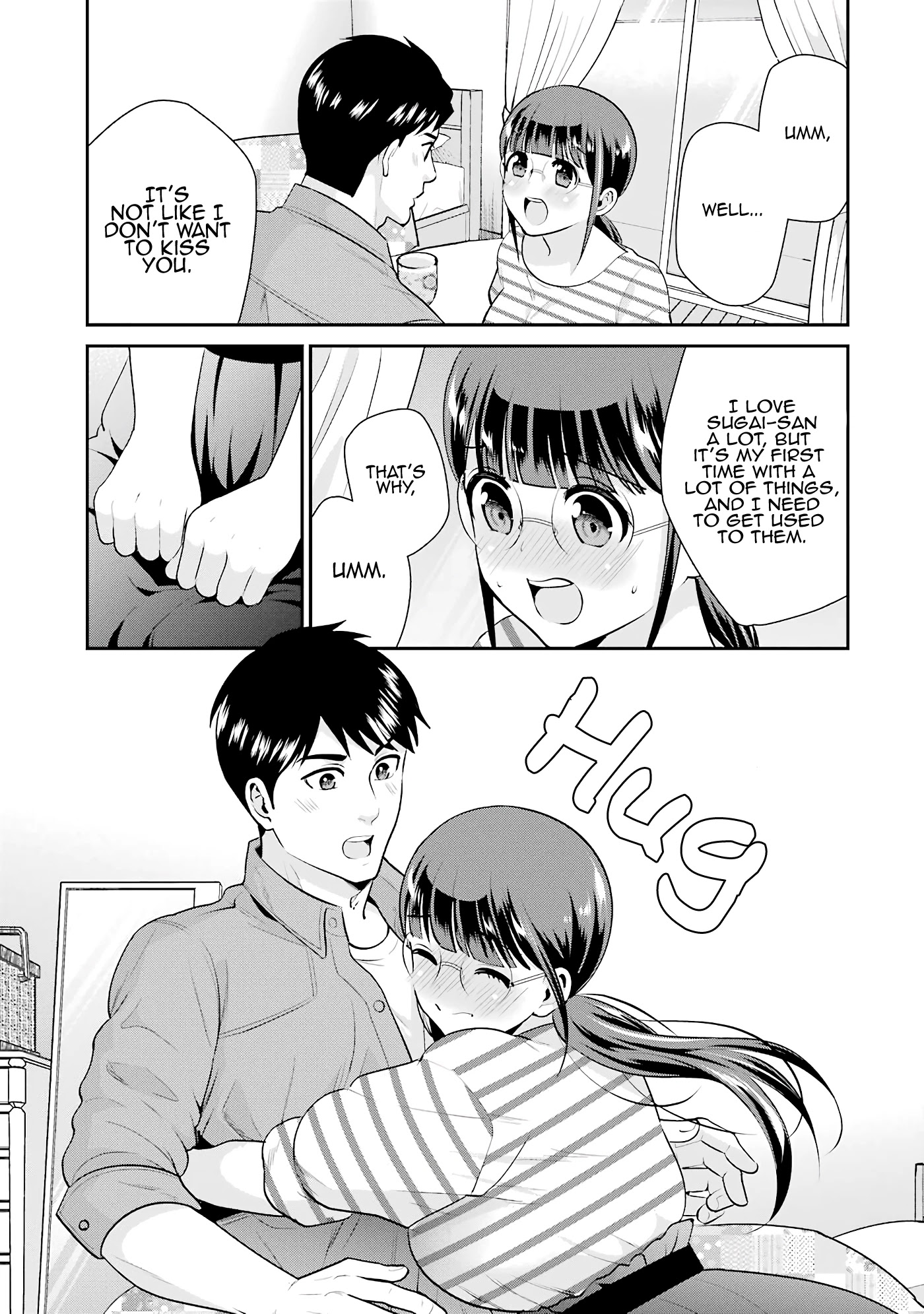 Jimi Joshi x Osekkai Danshi chapter 18 page 9