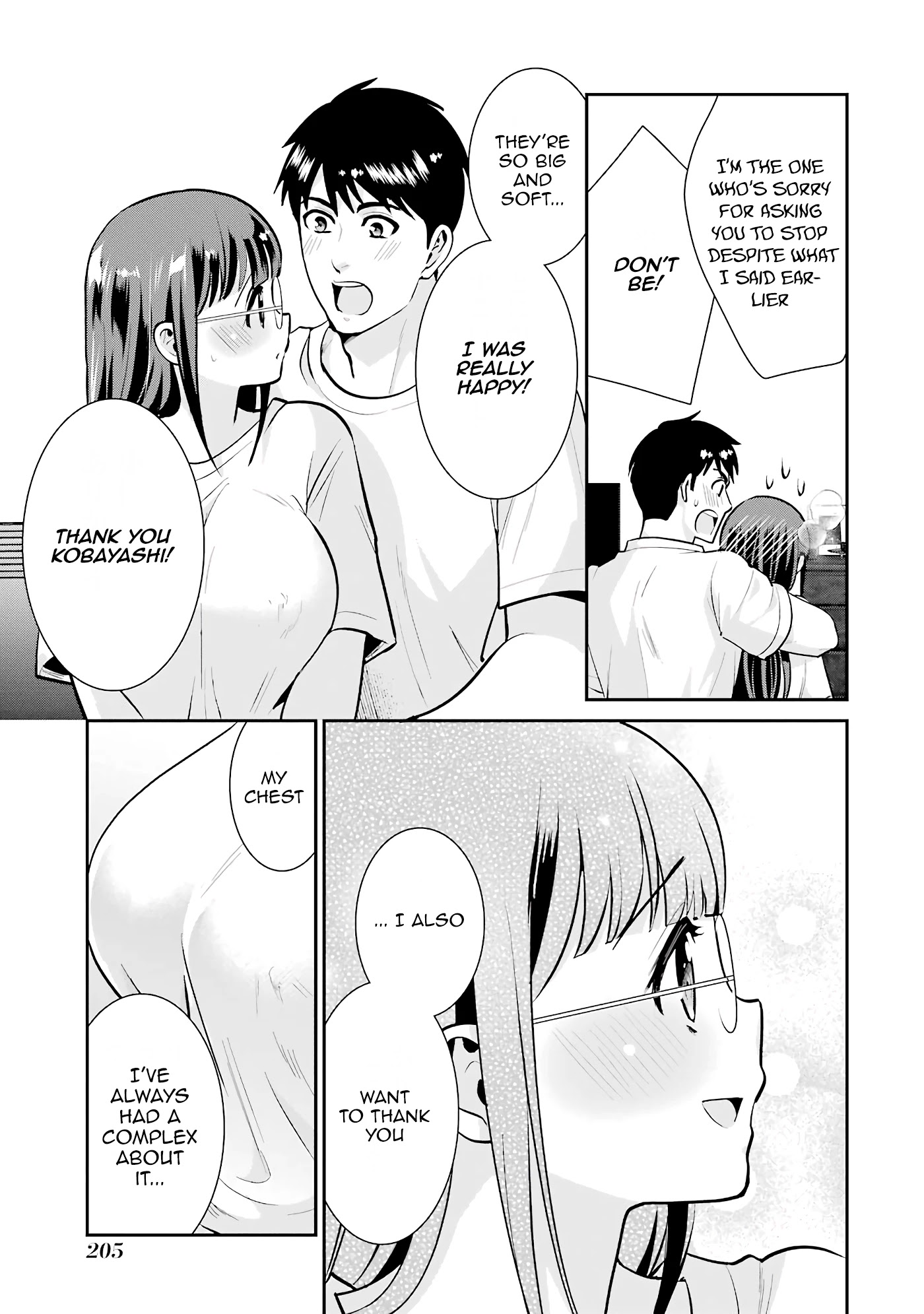 Jimi Joshi x Osekkai Danshi chapter 19.5 page 14