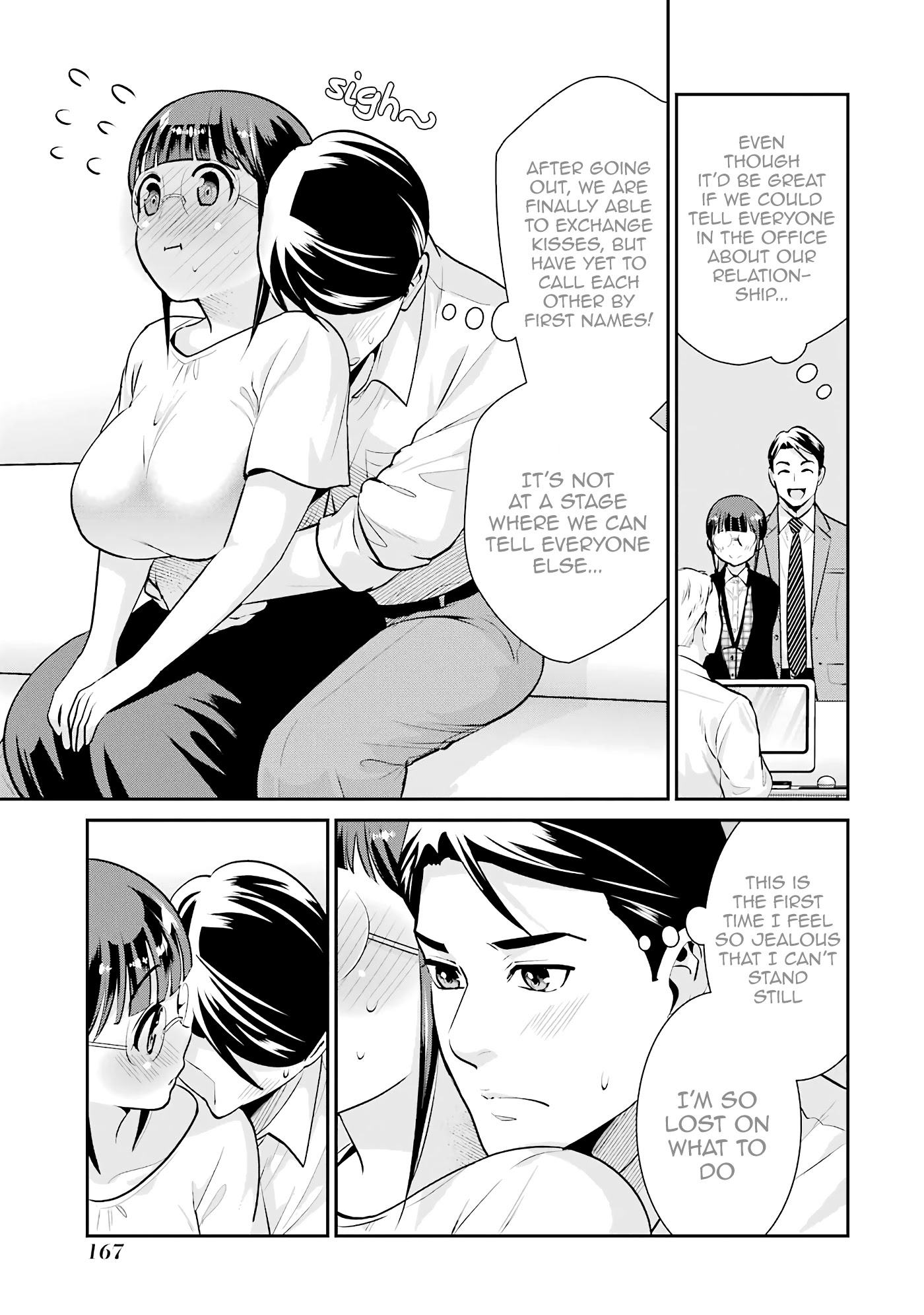 Jimi Joshi x Osekkai Danshi chapter 19 page 11