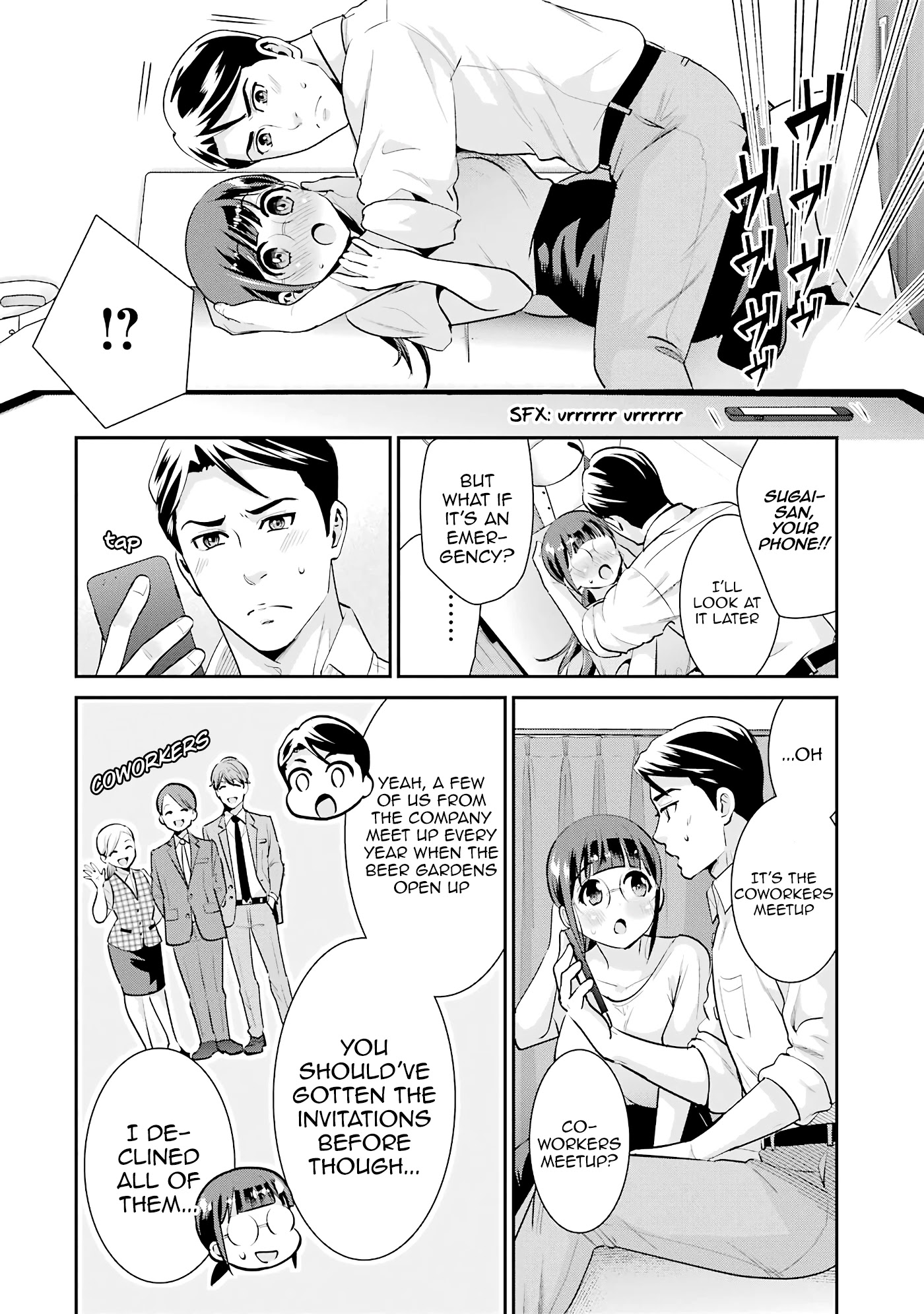 Jimi Joshi x Osekkai Danshi chapter 19 page 14