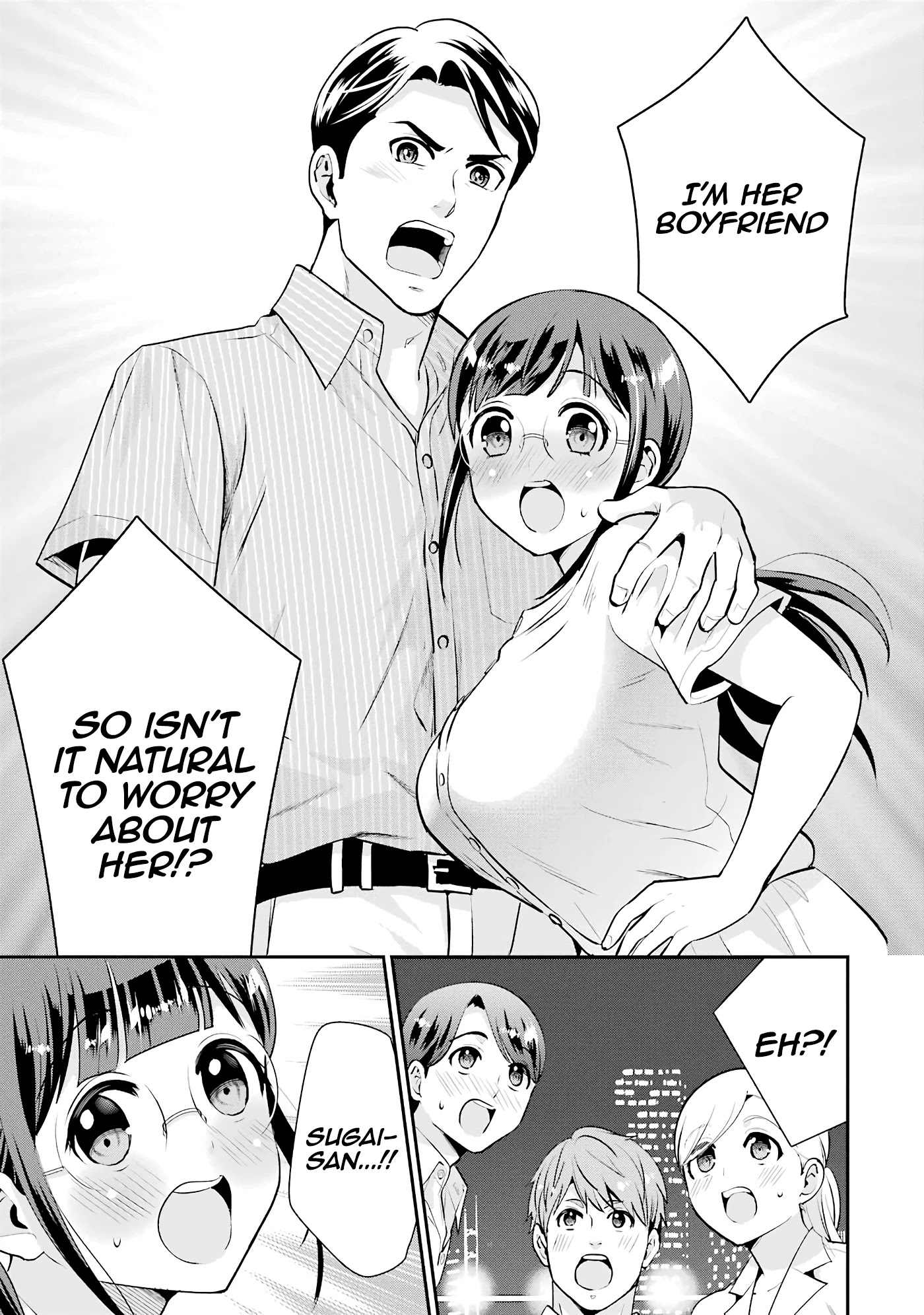 Jimi Joshi x Osekkai Danshi chapter 19 page 21