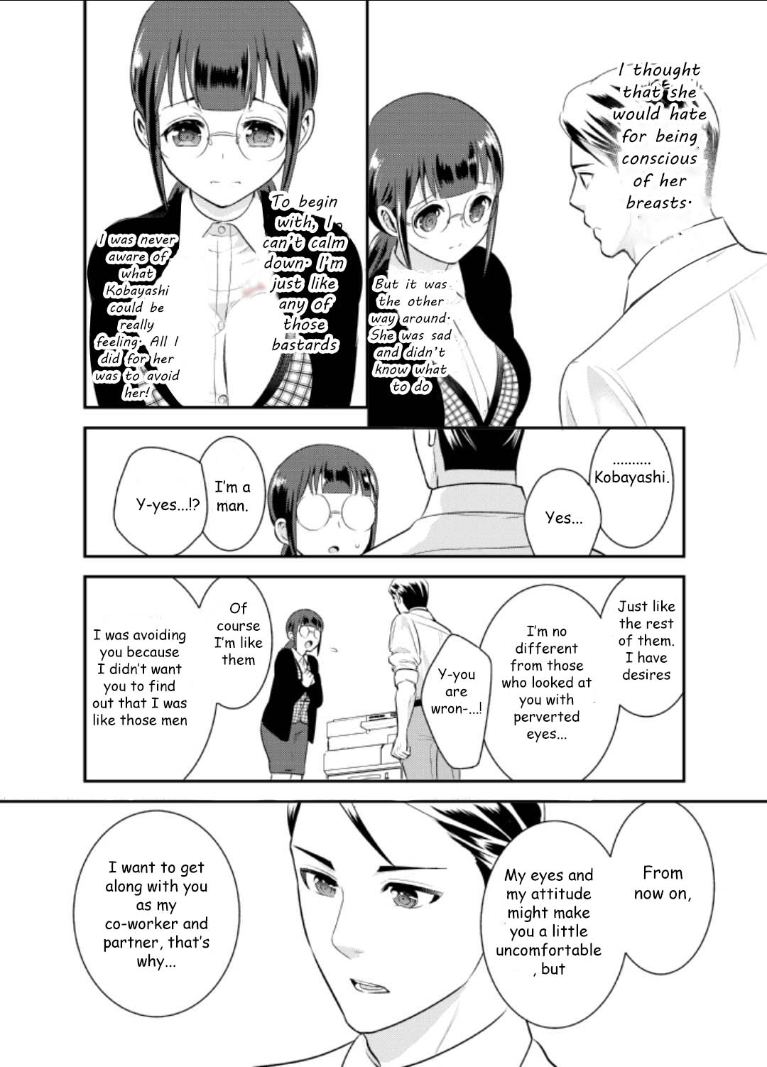 Jimi Joshi x Osekkai Danshi chapter 2 page 15
