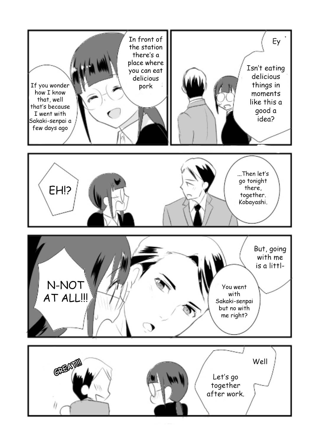 Jimi Joshi x Osekkai Danshi chapter 2 page 20