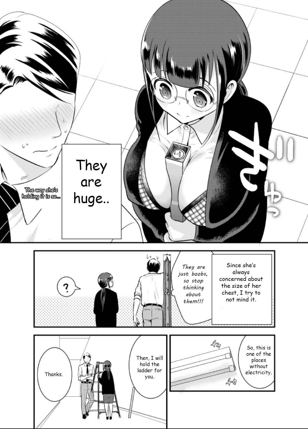 Jimi Joshi x Osekkai Danshi chapter 2 page 3