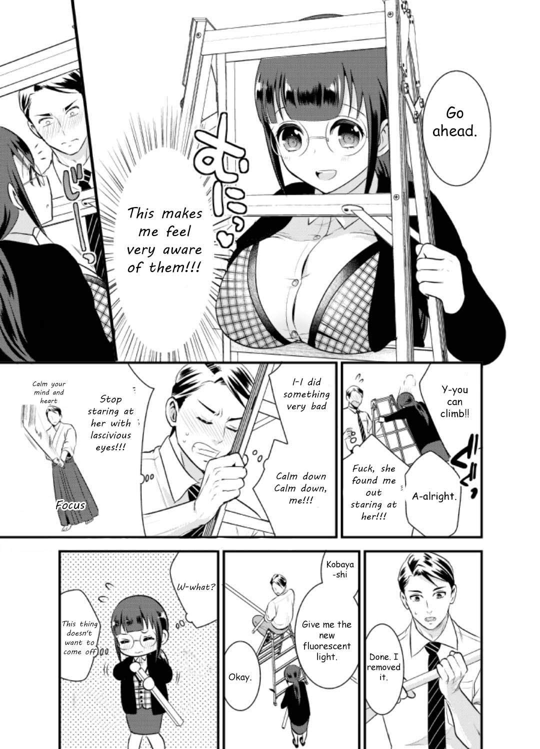 Jimi Joshi x Osekkai Danshi chapter 2 page 4