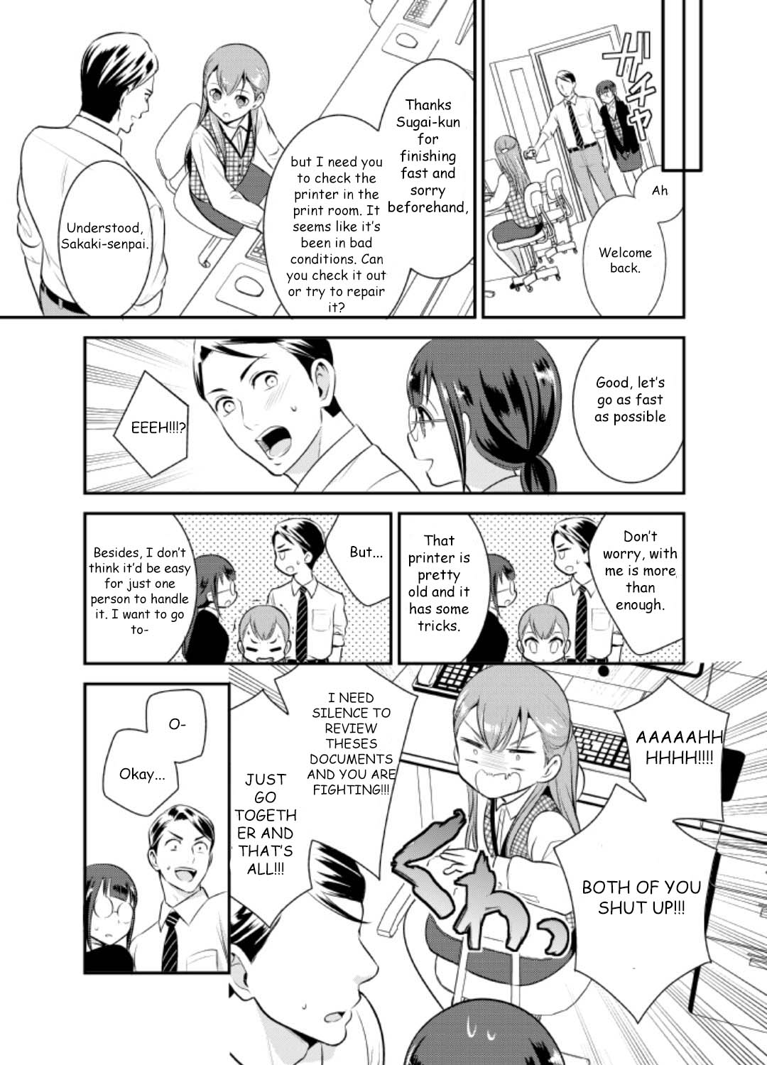 Jimi Joshi x Osekkai Danshi chapter 2 page 6