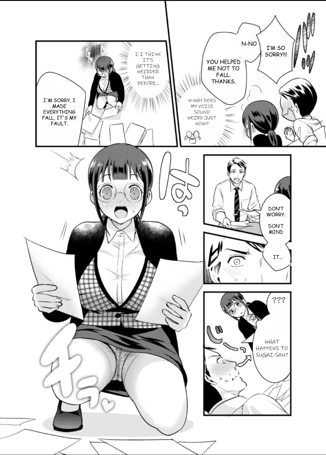 Jimi Joshi x Osekkai Danshi chapter 3 page 10