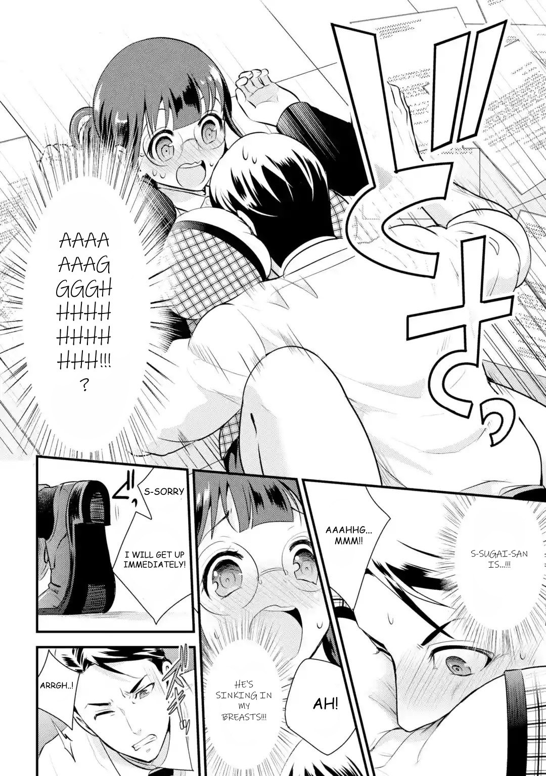 Jimi Joshi x Osekkai Danshi chapter 3 page 12