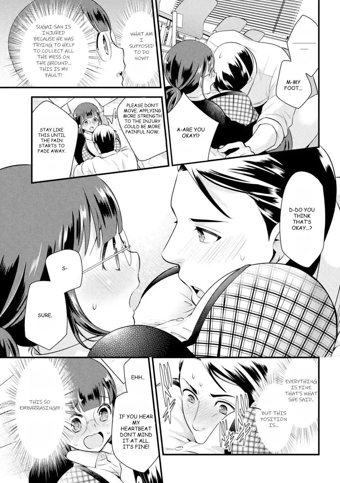 Jimi Joshi x Osekkai Danshi chapter 3 page 13