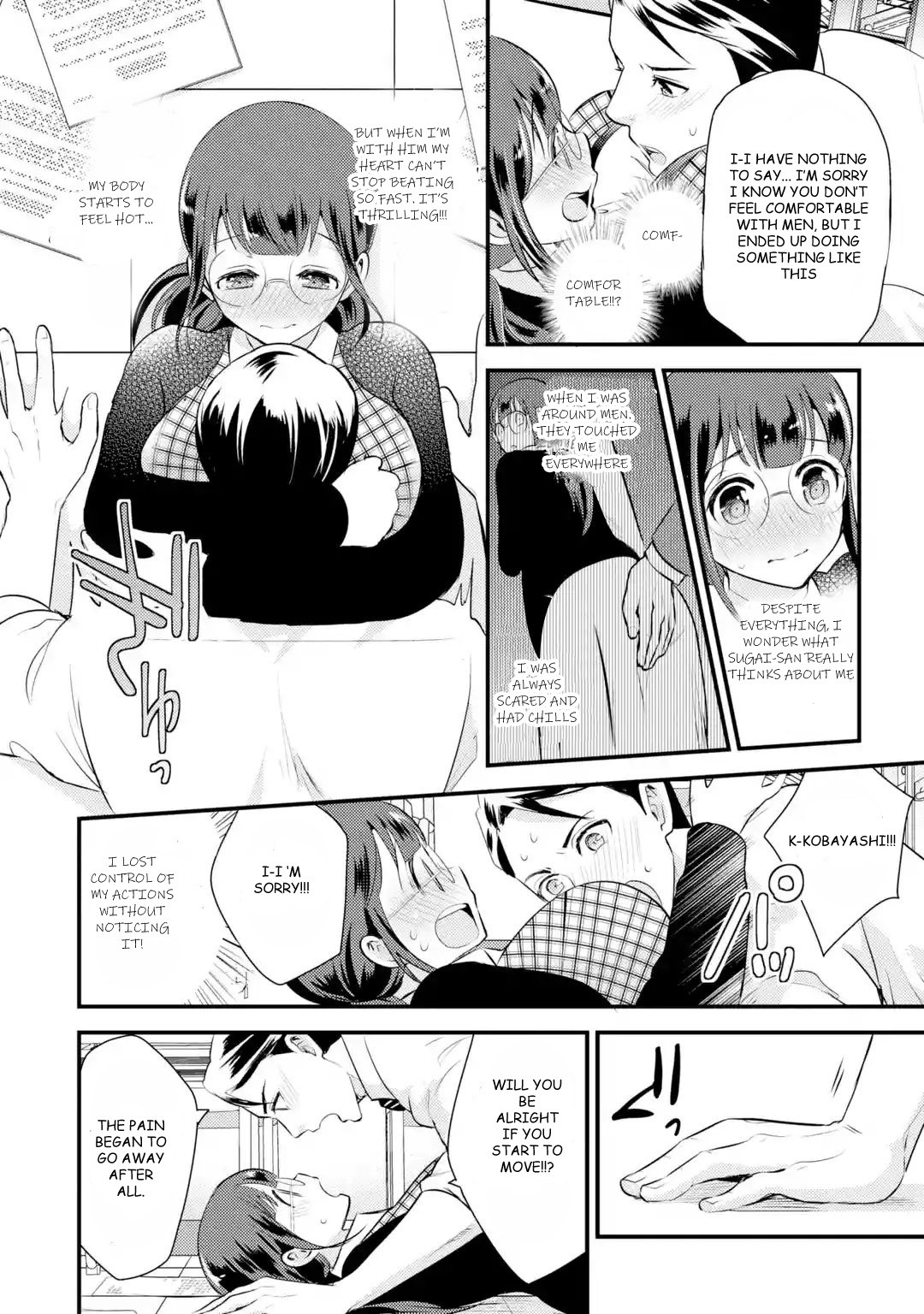 Jimi Joshi x Osekkai Danshi chapter 3 page 14