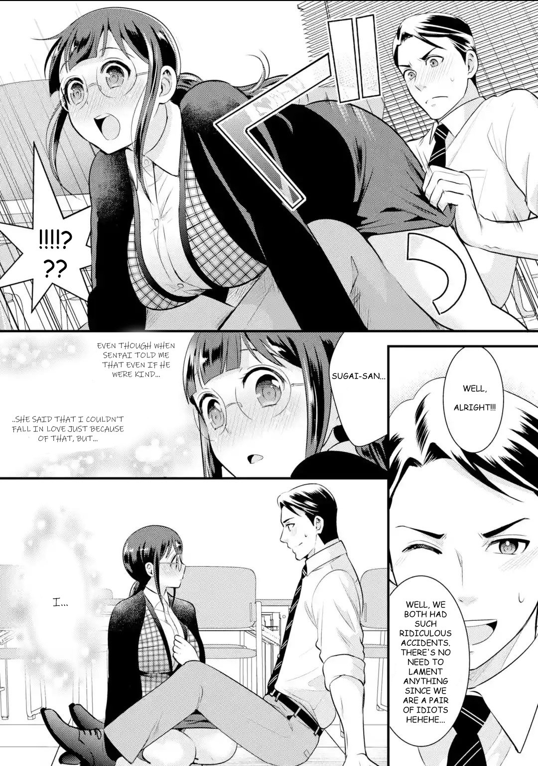 Jimi Joshi x Osekkai Danshi chapter 3 page 18