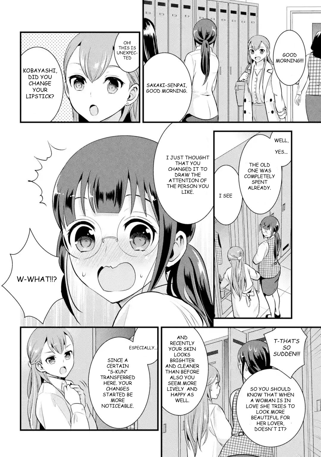 Jimi Joshi x Osekkai Danshi chapter 3 page 4