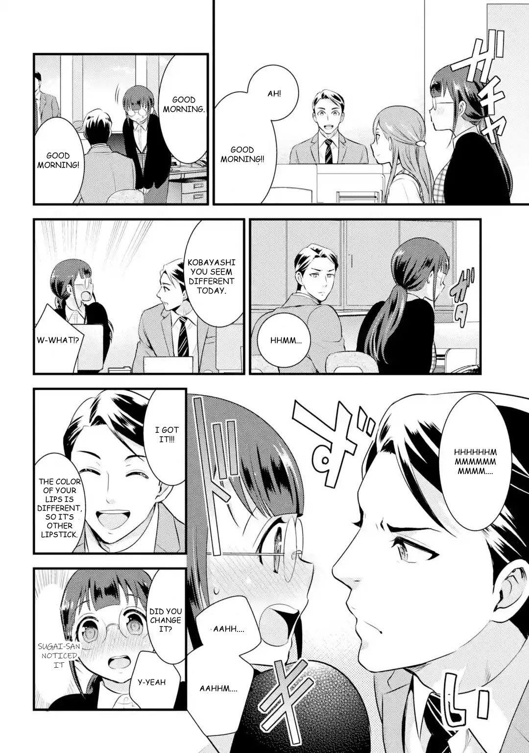 Jimi Joshi x Osekkai Danshi chapter 3 page 6