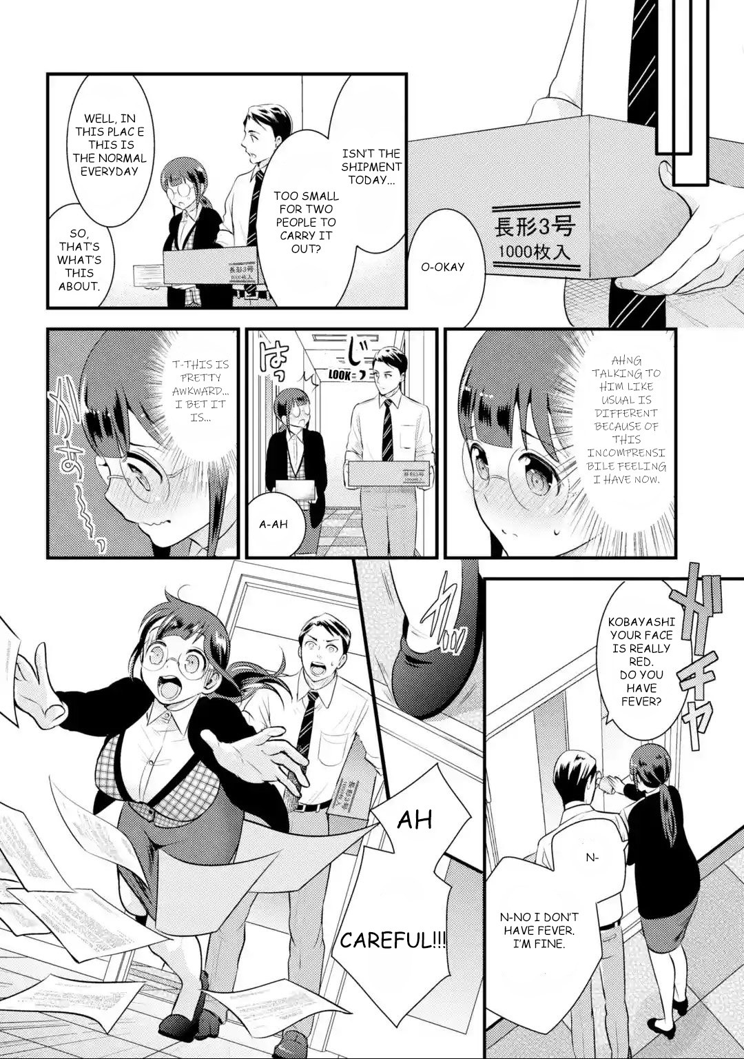 Jimi Joshi x Osekkai Danshi chapter 3 page 8