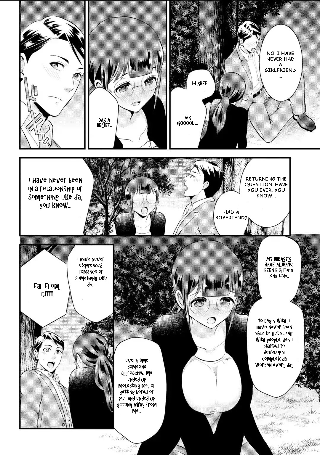 Jimi Joshi x Osekkai Danshi chapter 4 page 14