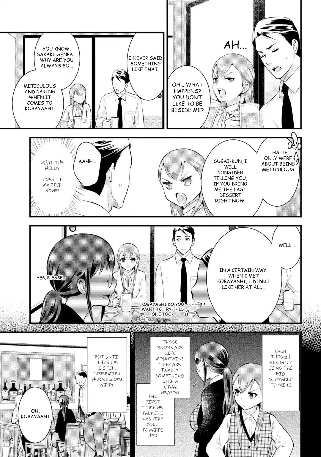 Jimi Joshi x Osekkai Danshi chapter 4 page 5