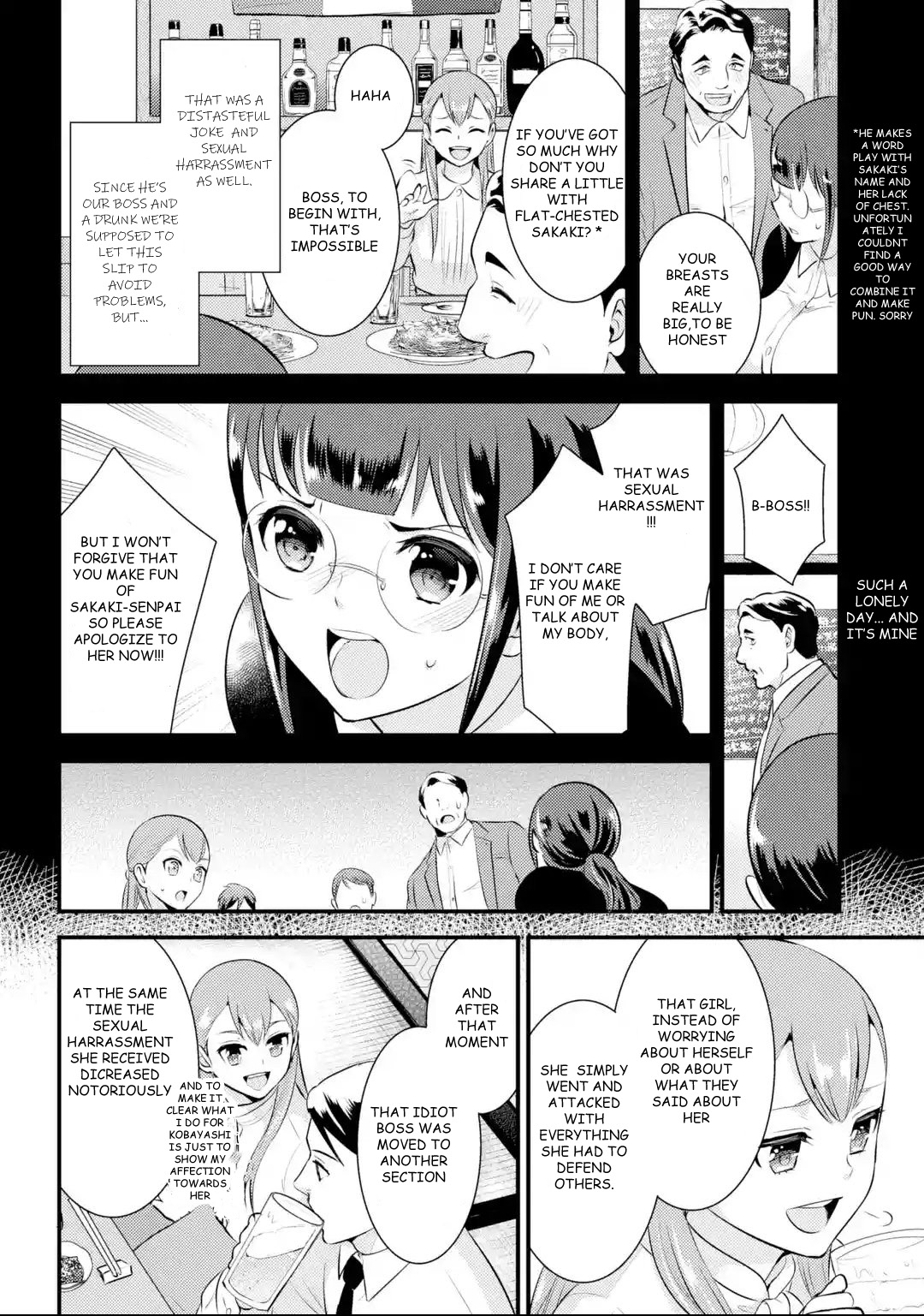 Jimi Joshi x Osekkai Danshi chapter 4 page 6